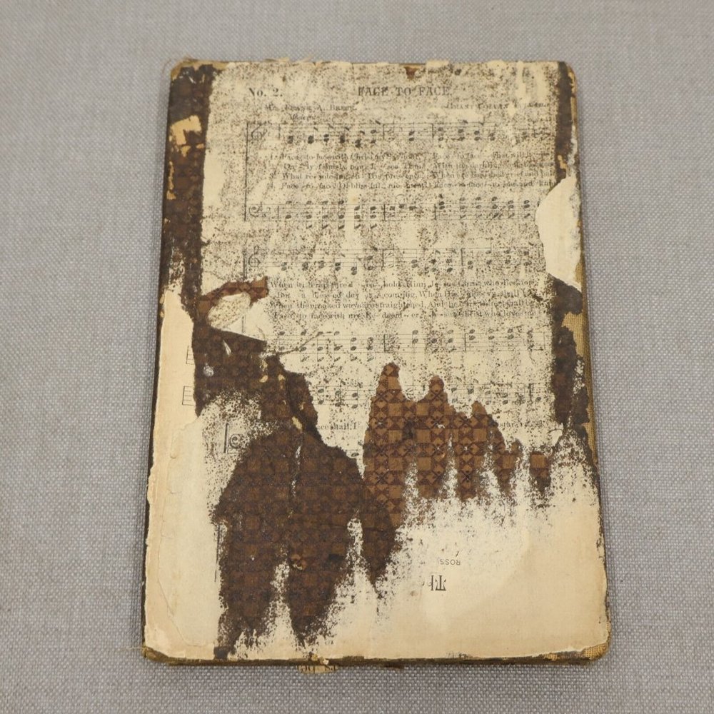 Very Old Christian Hymnal Cloth Bound 247 Hymns Total